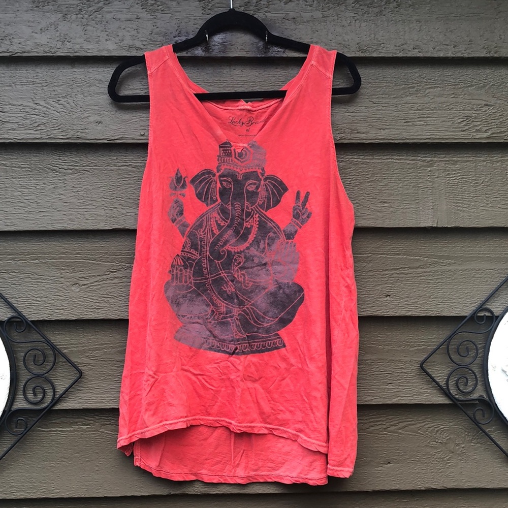 Lucky Brand graphic tank top